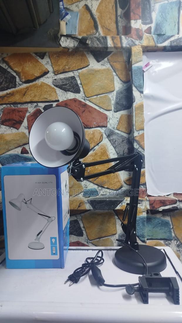 E27 Reading Desk Lamp With Clamp Mount And Base - thumbnail 2