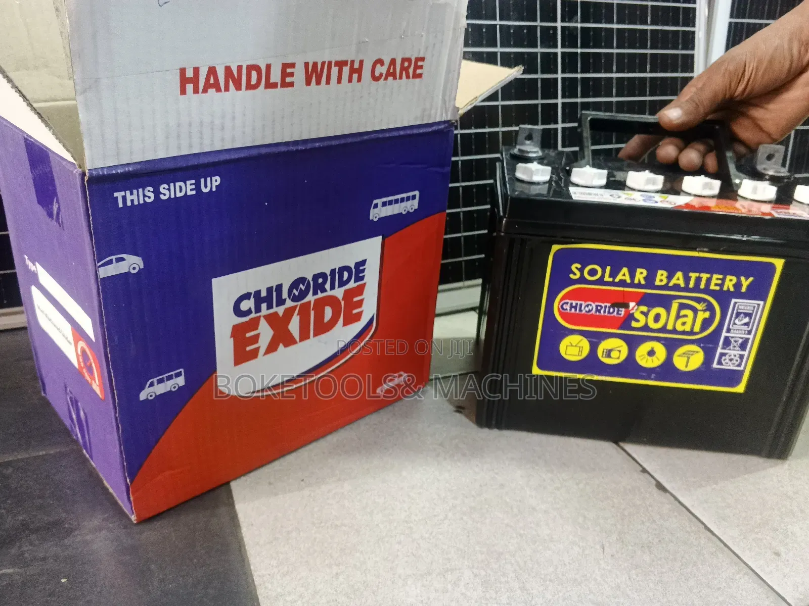 Chloride Exide 50 Ah Solar Battery