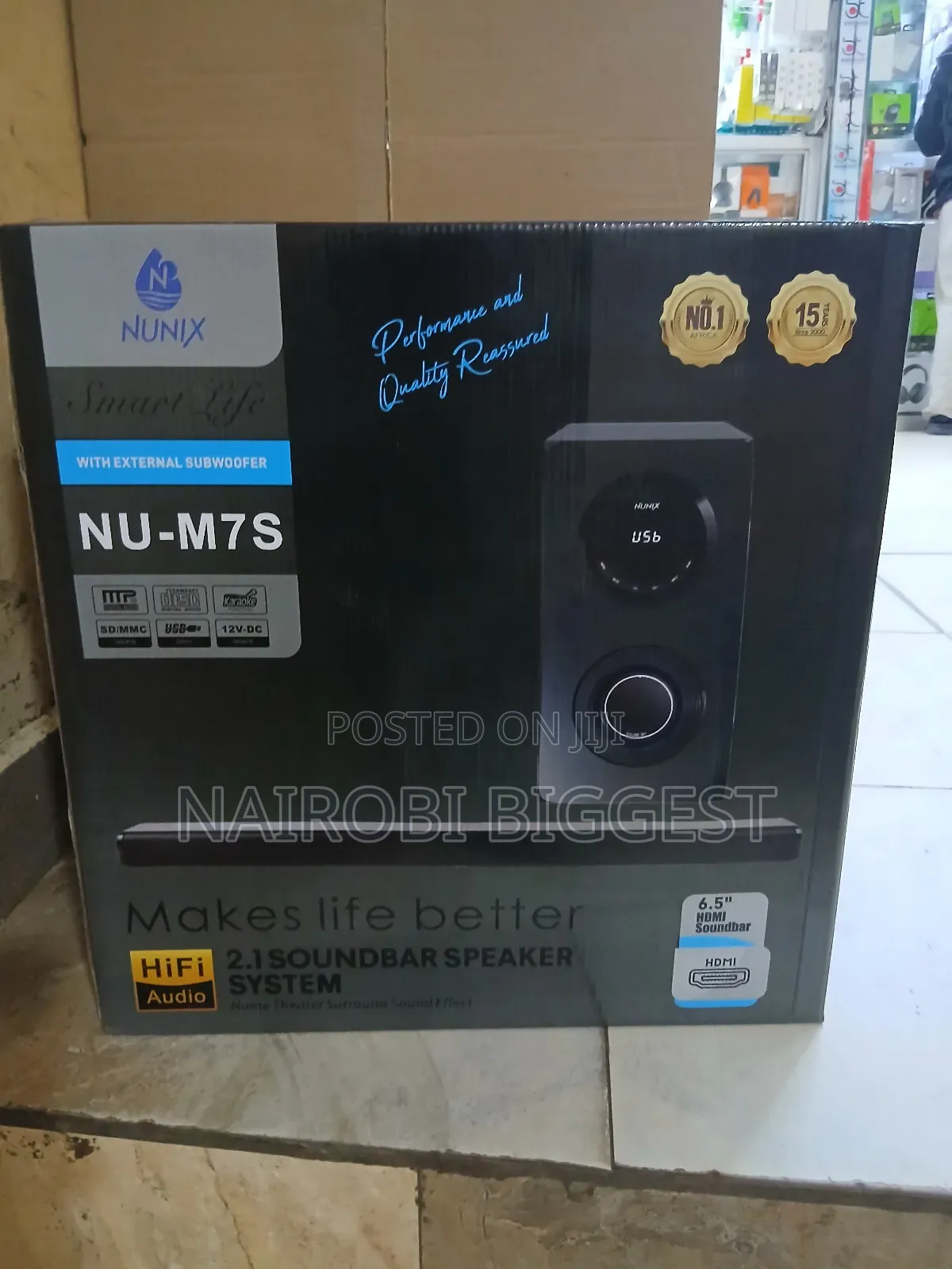 Nunix M7s Best Soundbar System