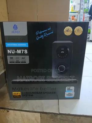 Nunix M7s Best Soundbar System