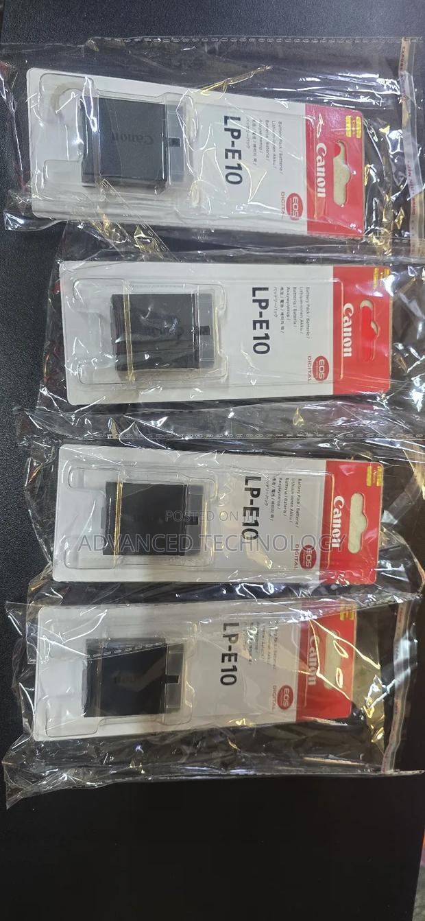 Canon Lp-E10 Battery for Eos 1100d, 1200d, 1300d, 2000d and 4000d