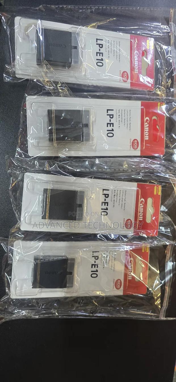 Canon Lp-E10 Battery for Eos 1100d, 1200d, 1300d, 2000d and 4000d - thumbnail 2