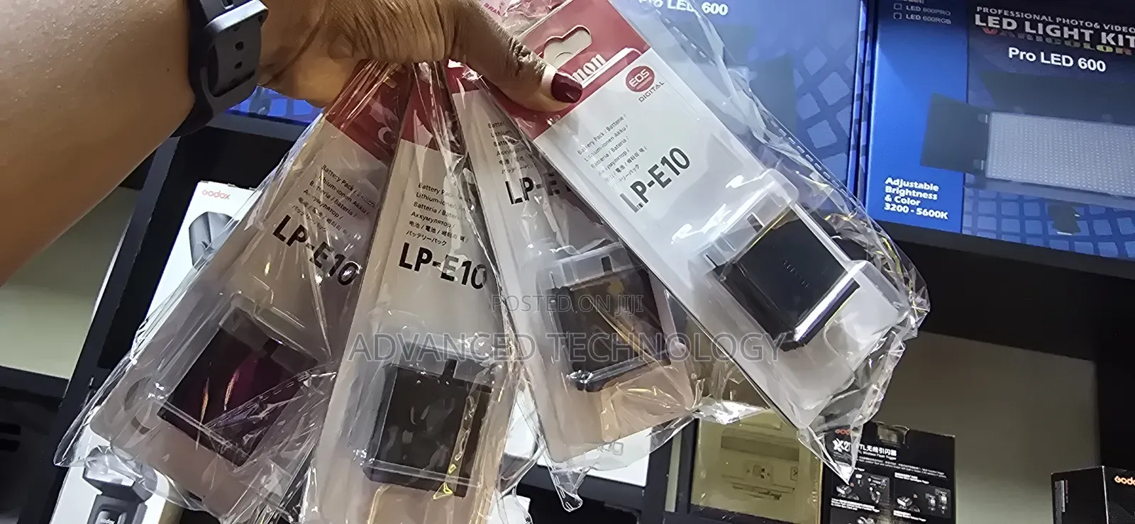 Canon Lp-E10 Battery for Eos 1100d, 1200d, 1300d, 2000d and 4000d