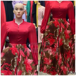 Stylish Red Floral Pallazo Pants - thumbnail 2