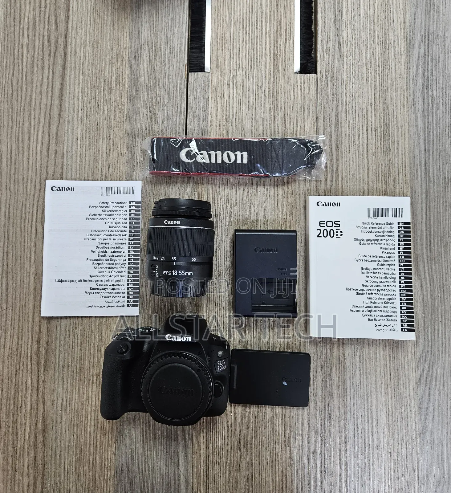 Canon Eos Rebel Sl2 DSLR Camera (Black)