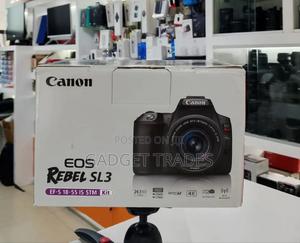 Canon Eos Rebel Sl3 DSLR Camera With 18-55mm Lens(Open Box)