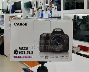 Canon Eos Rebel Sl3 DSLR Camera With 18-55mm Lens(Open Box)