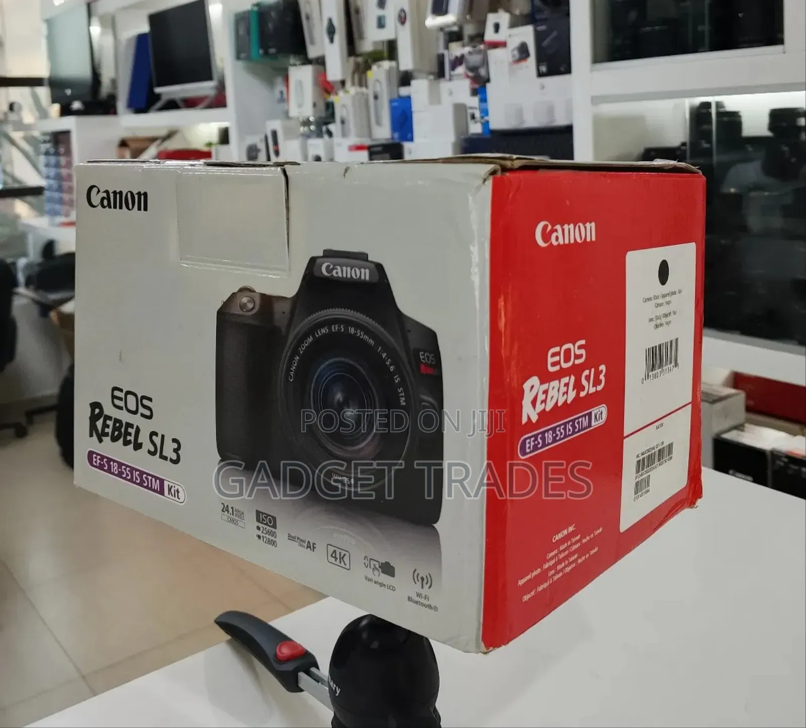 Canon Eos Rebel Sl3 DSLR Camera With 18-55mm Lens(Open Box)