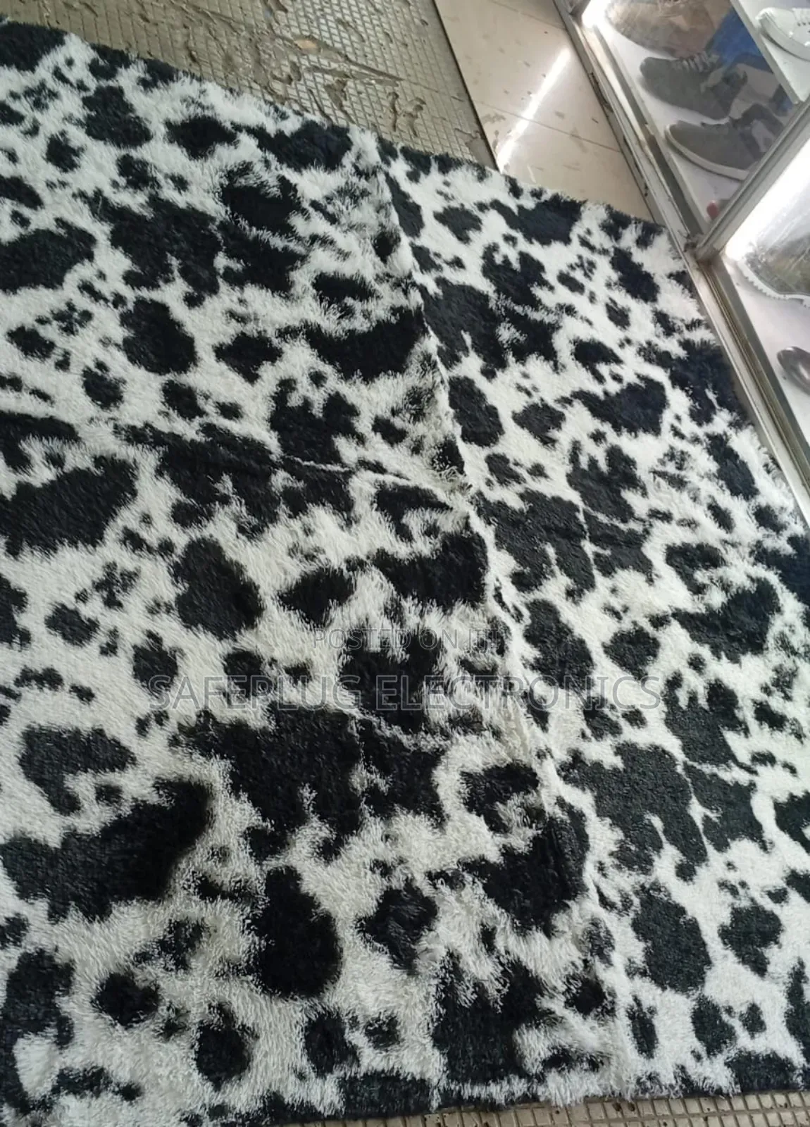 Carpet -Fluffy Patchwork Carpets 5x8ft -