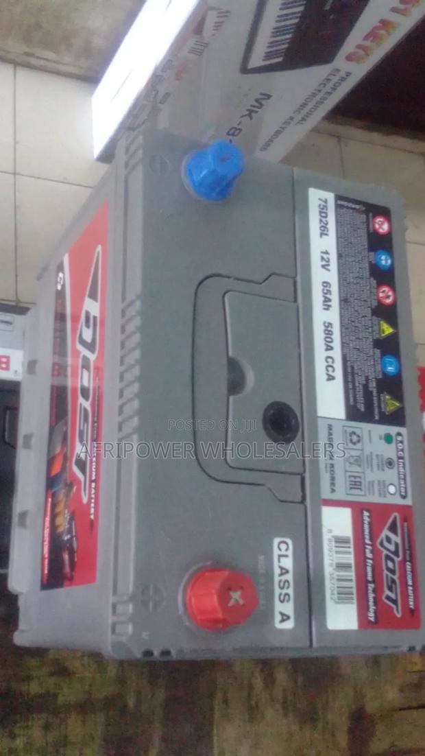 Bost Ns70l (65ah) Car Battery Maintenance Free