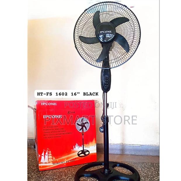 Ipcone 16 Inch Standing Fan Powerful Cooling