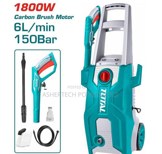 Total Tgt11356 High Pressure Washer 1800w