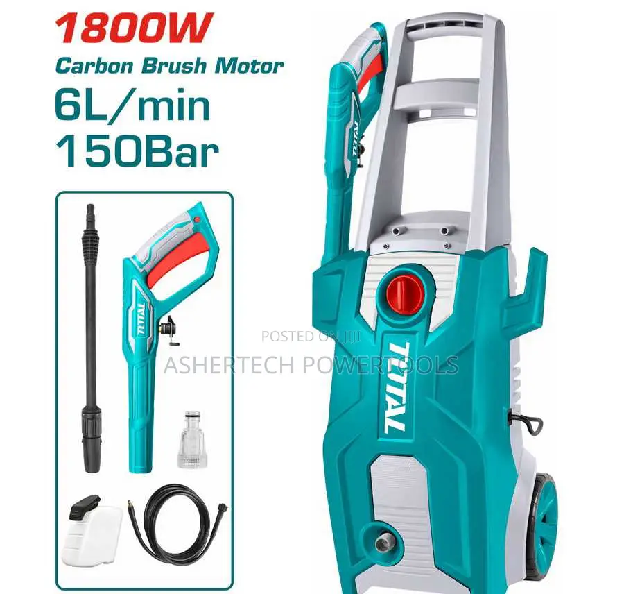 Total Tgt11356 High Pressure Washer 1800w