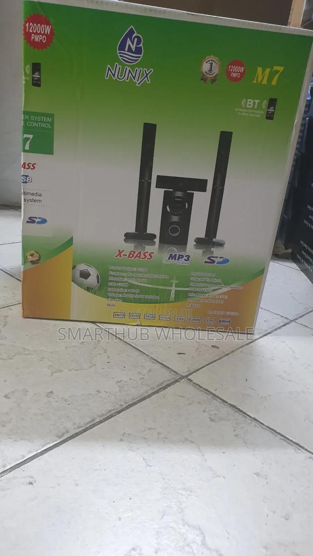 Nunix 3.1 Home Theater Speaker System Model M7 - main view