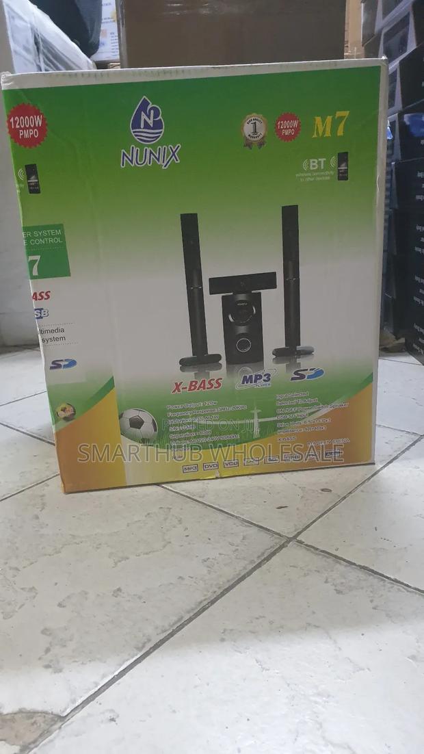 Nunix 3.1ch M7 Home Theater Sub Woofer Speaker System - main view