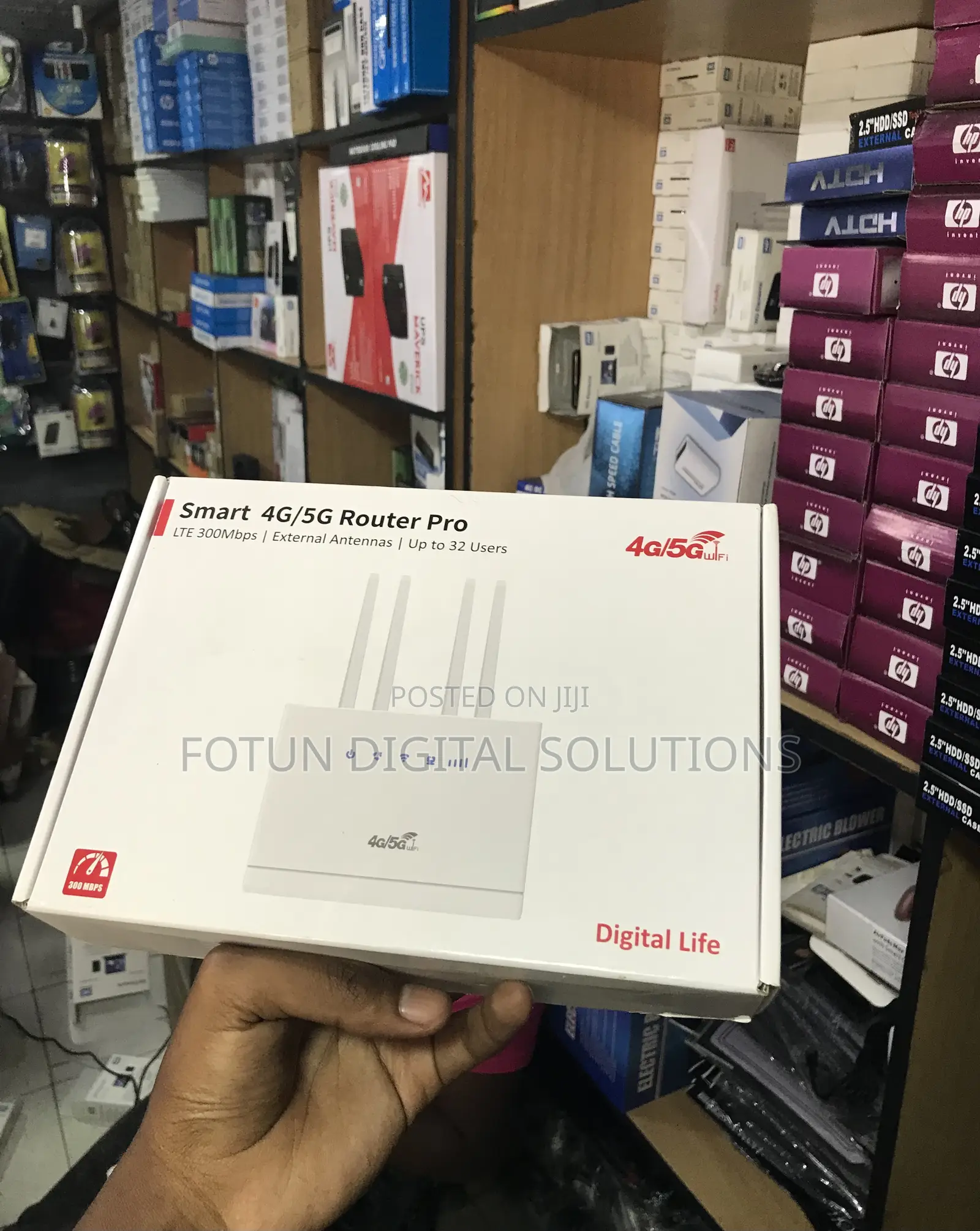 Smart 4g/5g Pro Router - 300mbps, Up to 32 Users, Dual Band Wifi