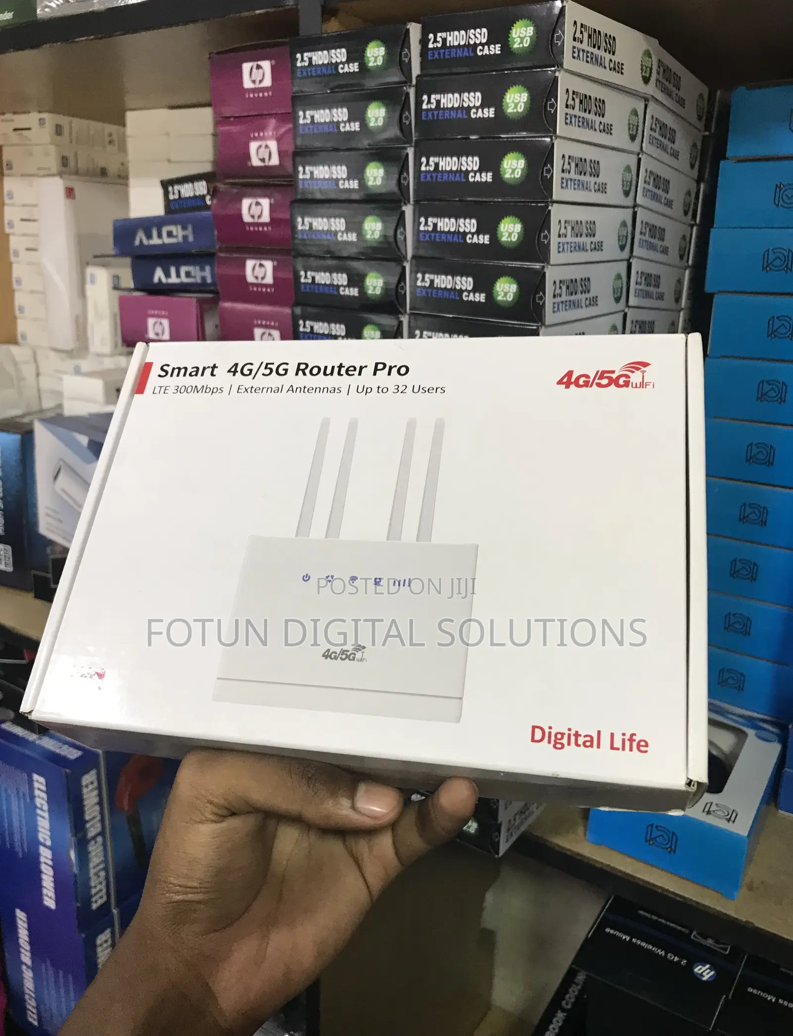 Pro 4g/5g Wifi Router for Business - 300mbps, 32 Device Load Balancing