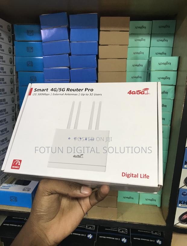 Portable Smart 4g/5g Pro Router - 300mbps, Battery Option, Event Wifi