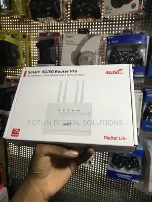 Easy Setup 4g/5g Router - Plug a Sim, Get 300mbps for 32+ Users