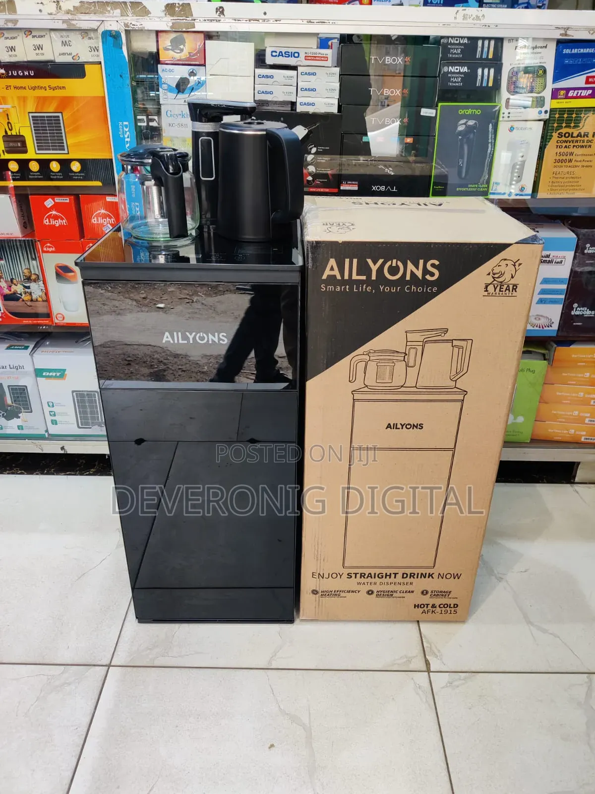 *Ailyons Bottom Load Dispenser Hot and Cold Afk 1915
