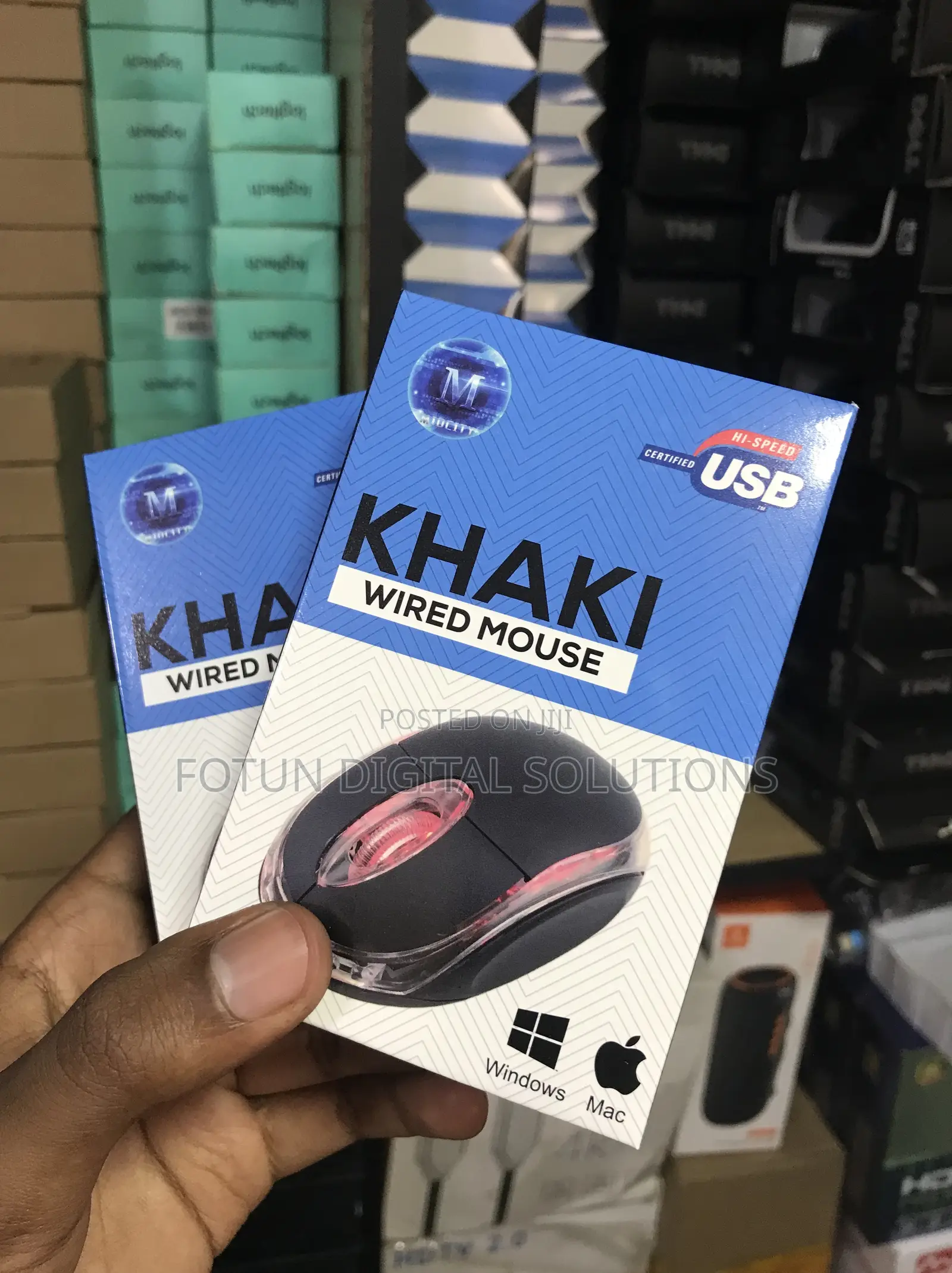 Wired Optical Usb Mouse 2-Pack - Basic Mice for Office School