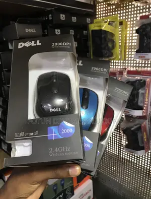 Dell Basic Wireless Mouse - Affordable 3-Button, Plug Play