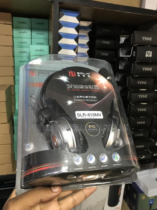 SLR-818mv Wired Headset With Enhanced Bass - Durable for Daily Use