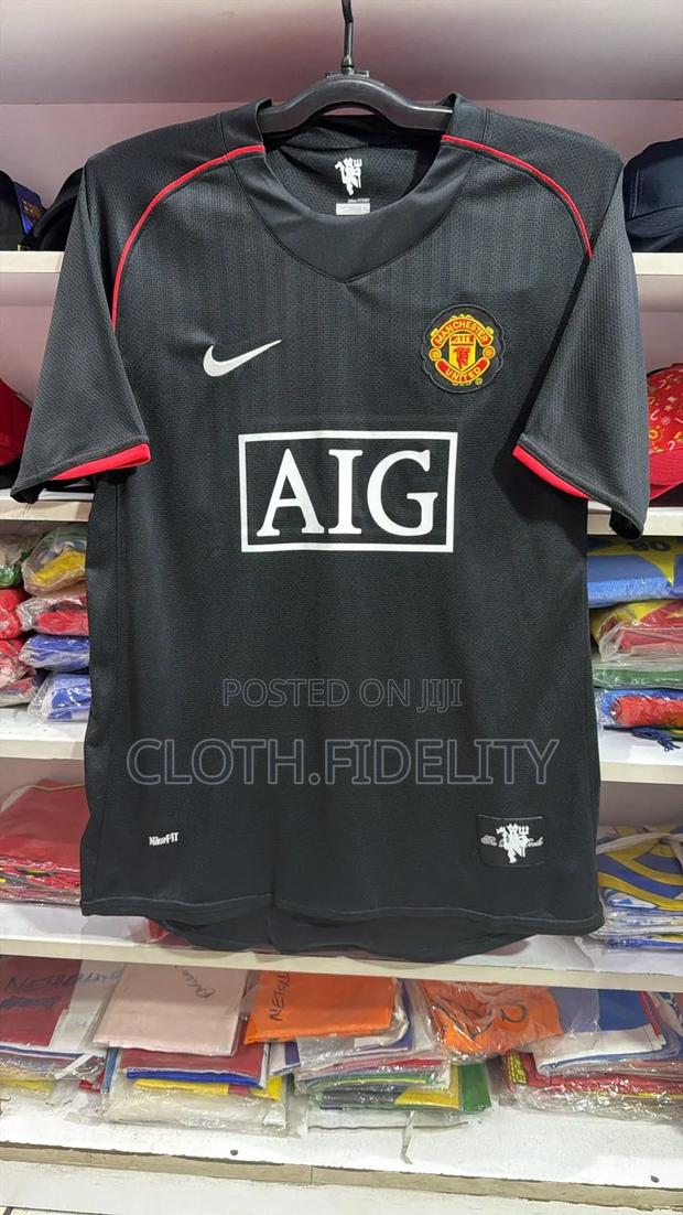 Manchester United Away Retro 2007/2008 Ronaldo Reto Jersey