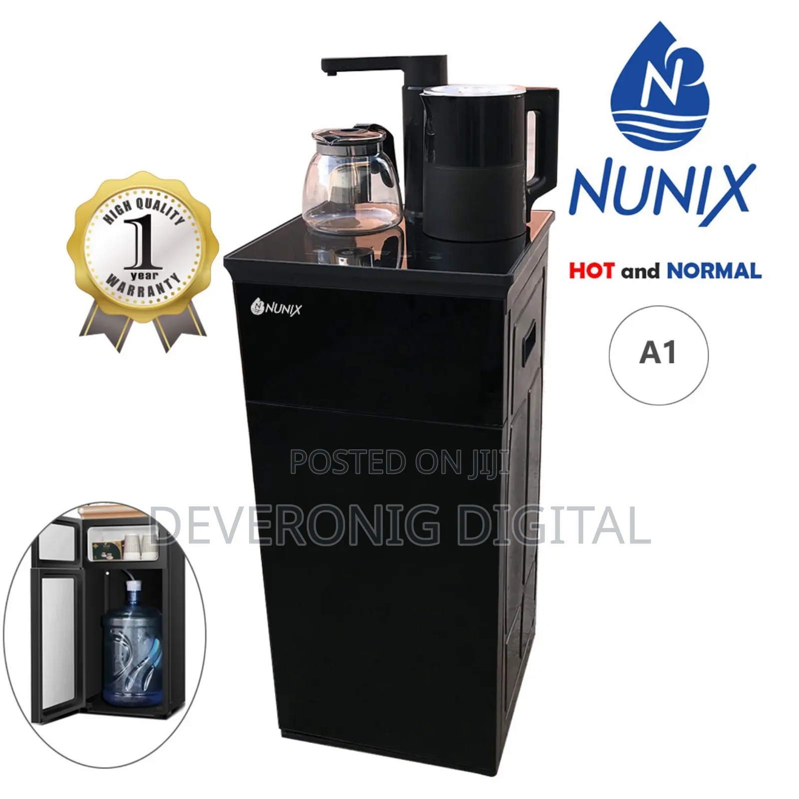*Nunix Bottom Loading Dispenser A1 Hot and Normal