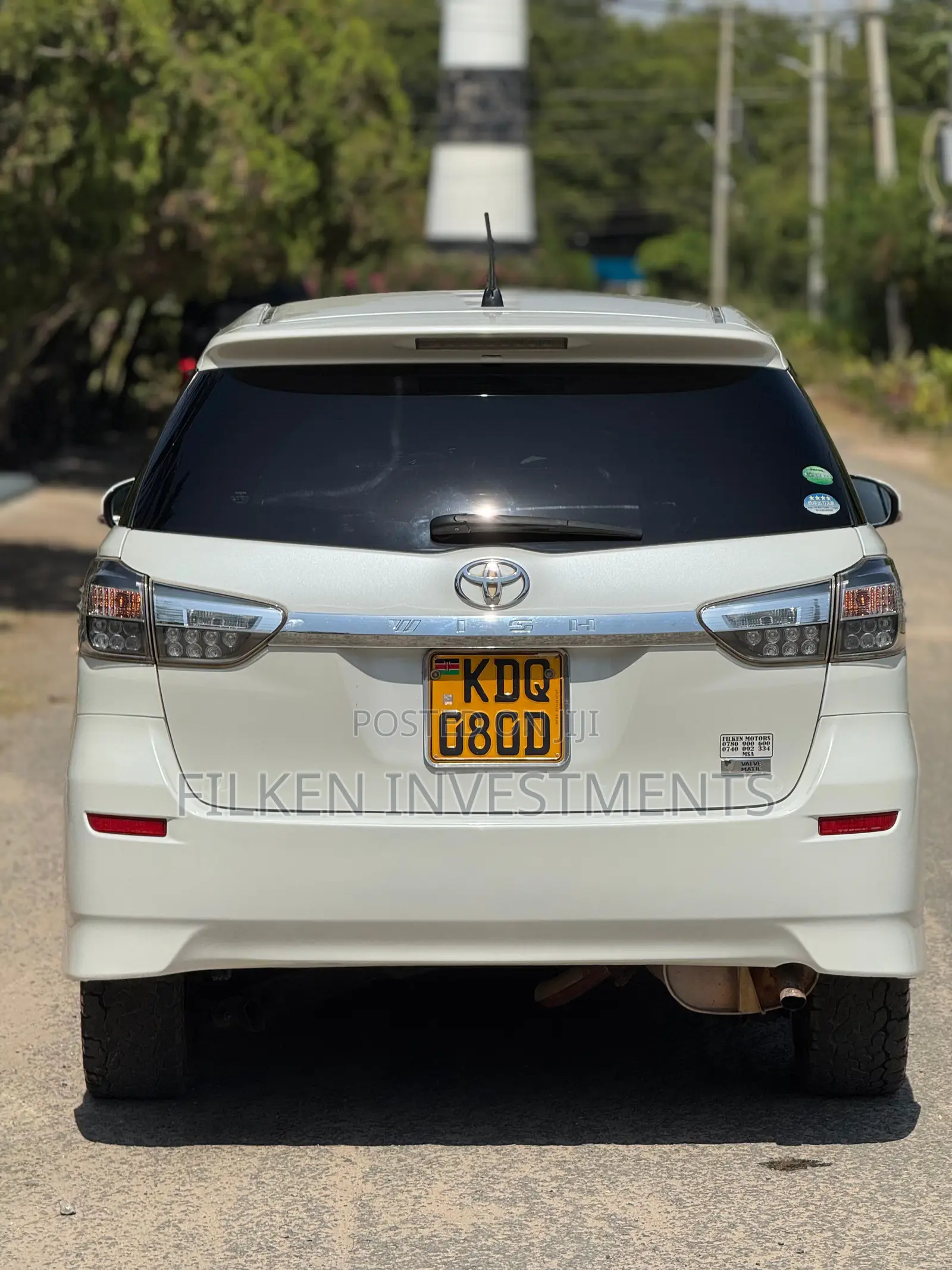 Toyota Wish 2017 White