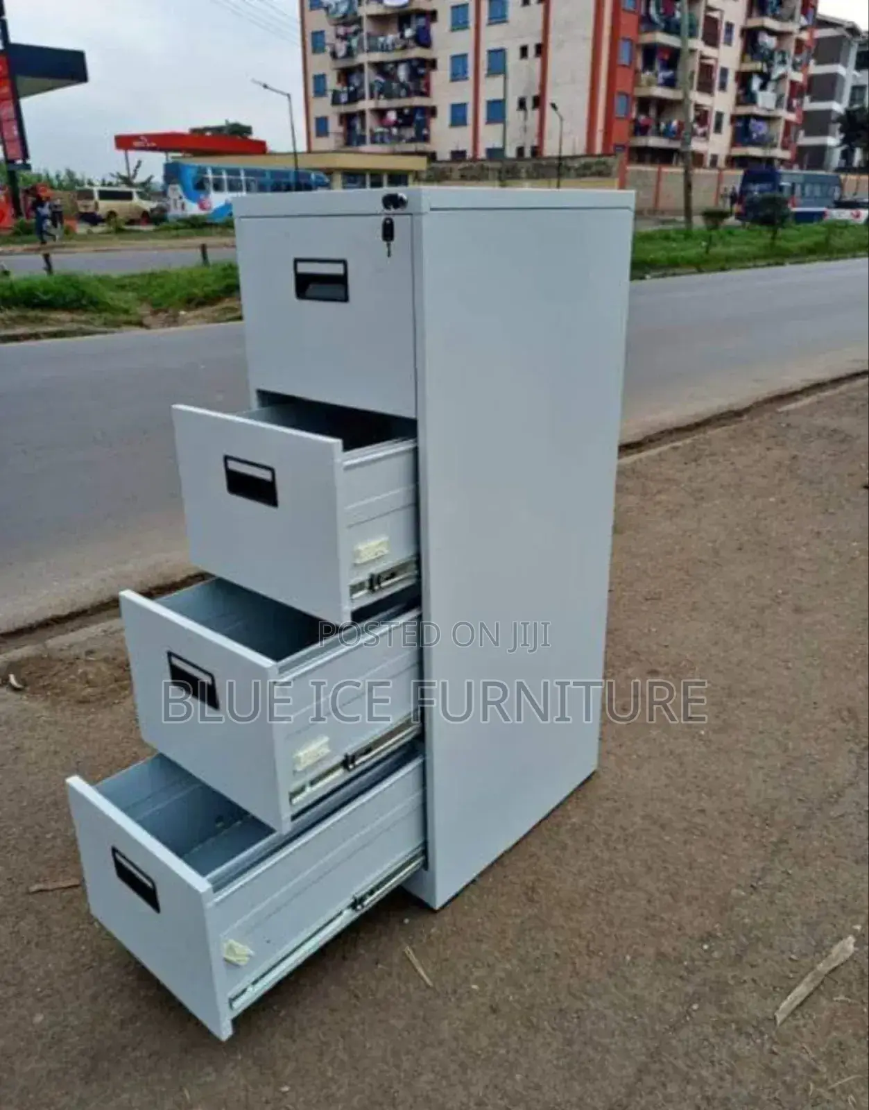 Metallic 4drawer Cabinet