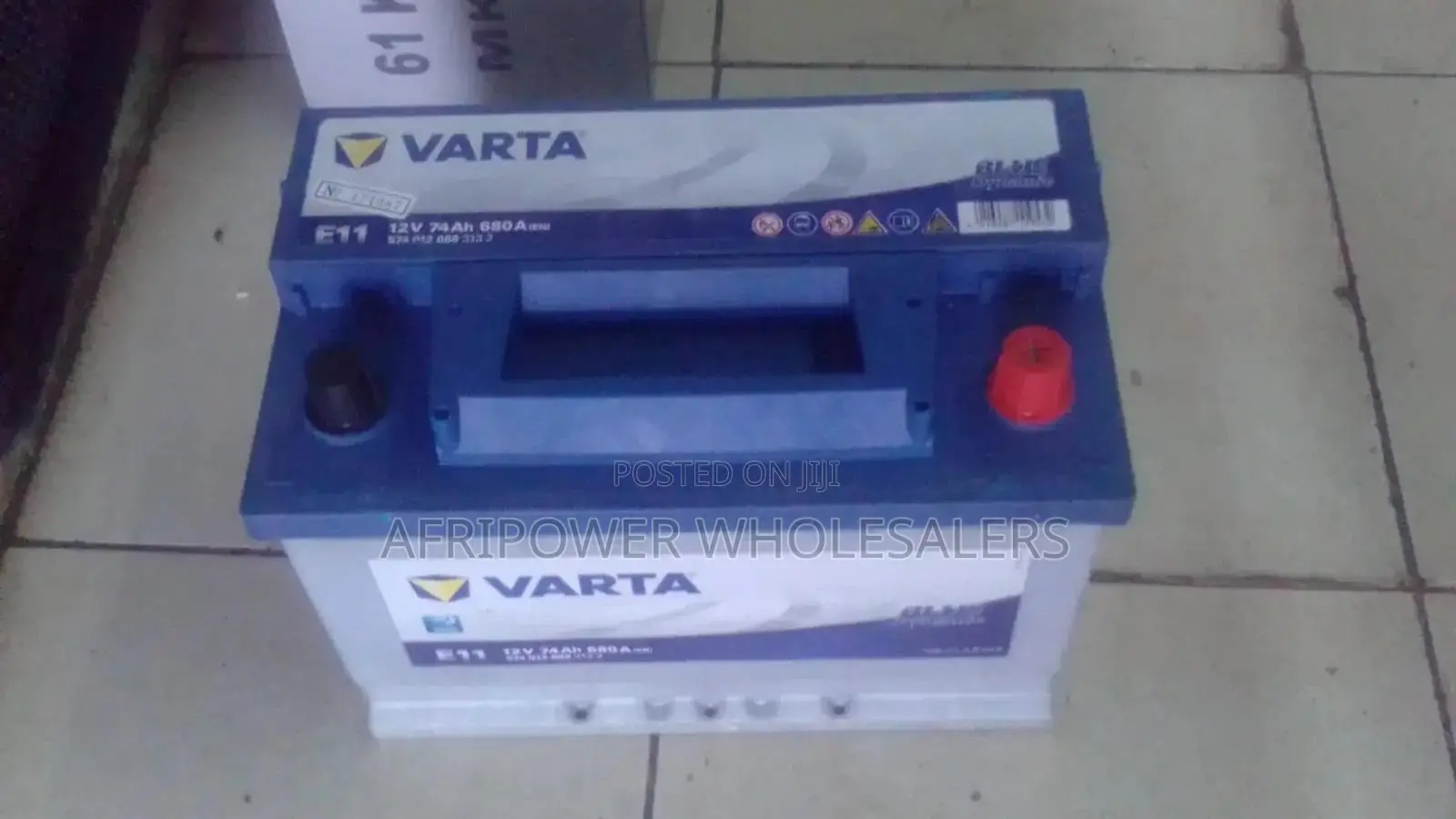 Varta Din 74 Car Battery Maintenance Free