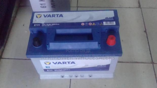 Varta Din 74 Car Battery Maintenance Free