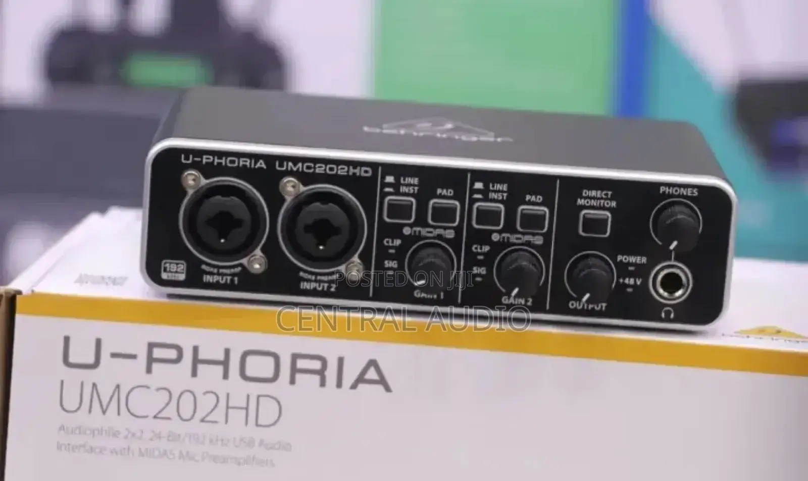 Behringer Umc 202 Soundcard