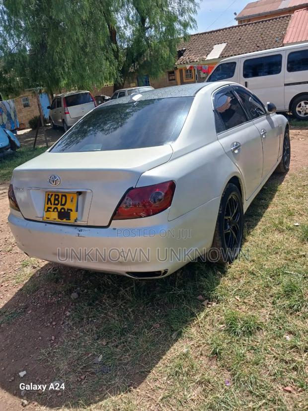 Toyota Mark X 2005 Silver - thumbnail 2