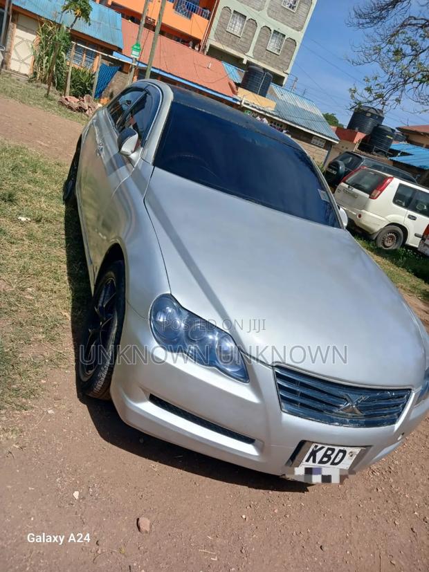 Toyota Mark X 2005 Silver - thumbnail 5
