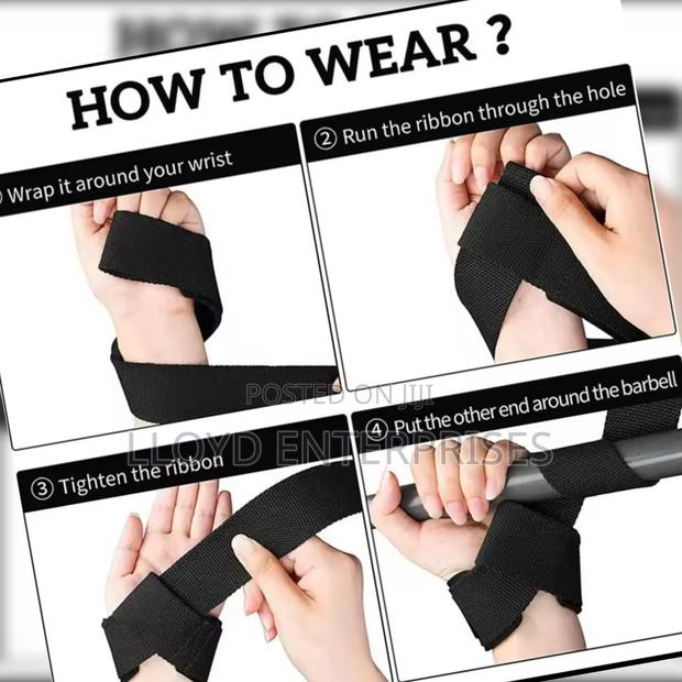 Weight Lifting Straps - main view