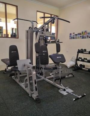 6 Stations Multi Functional Gym Equipment, - thumbnail 2