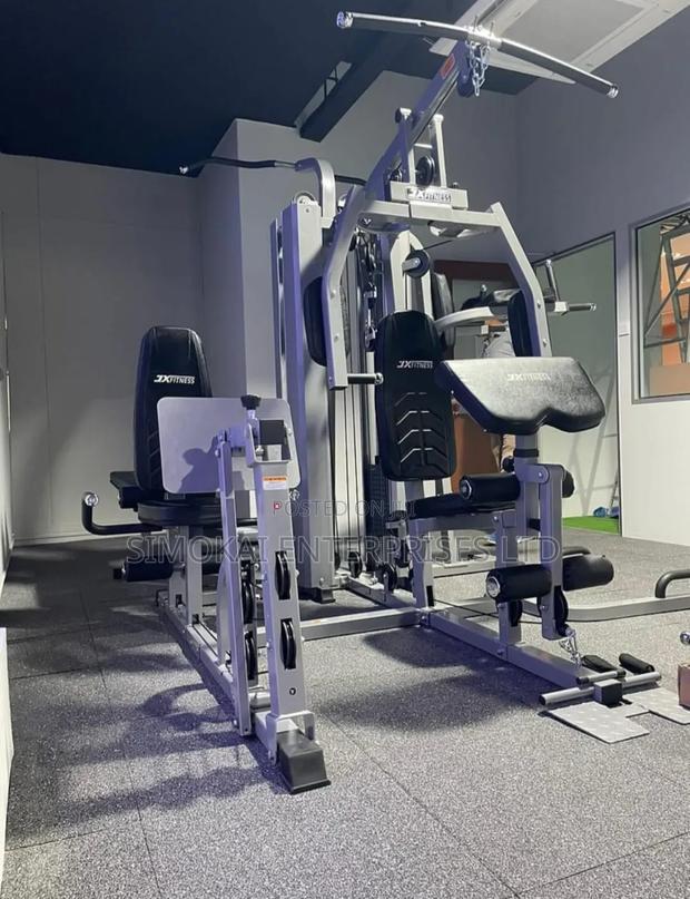 Commercial 6 Stations Multi Functional Gym Equipment