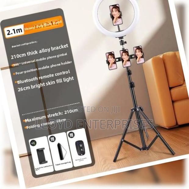 2.1m Alloy Camera Bracket-Tripod Stand - main view