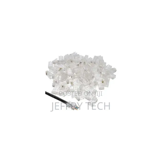Cat6 Rj45 Connectors 100 Pieces