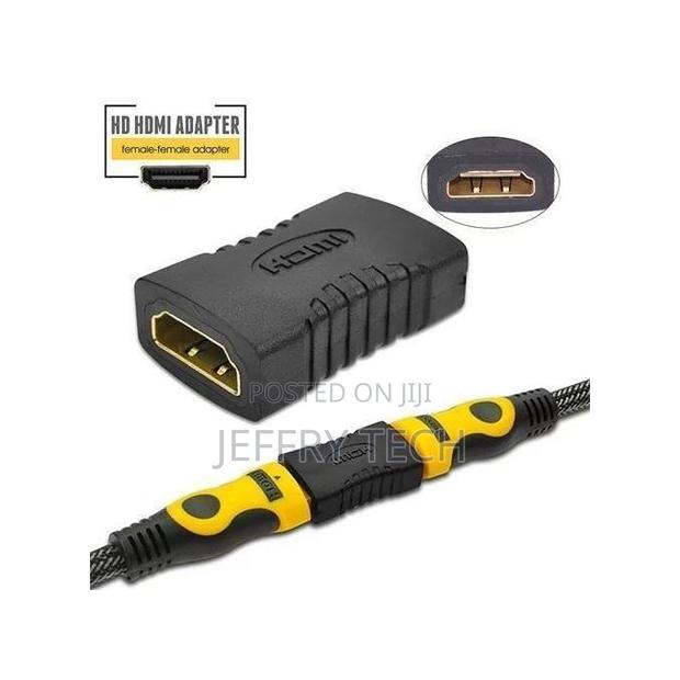 Hdmi Cable Jointer Female to Female Coupler Adapter - thumbnail 2