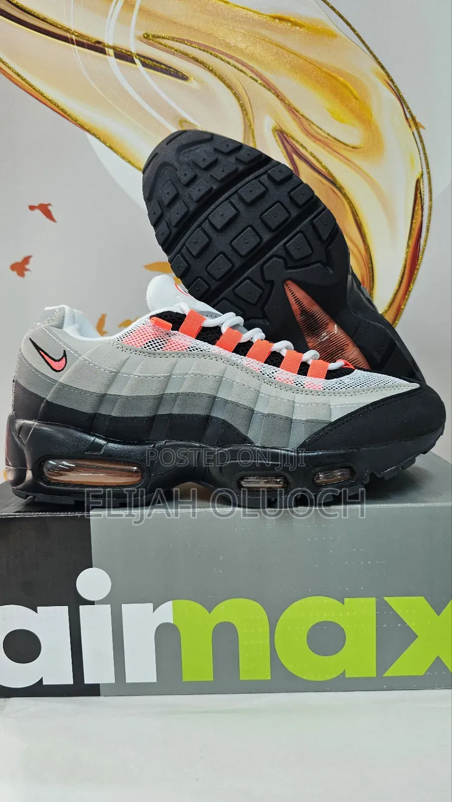 Nike Airmax 95 'Solar Red'
Quality