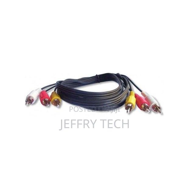 5m Rca Audio/Video Cable 3 Male to 3 Male