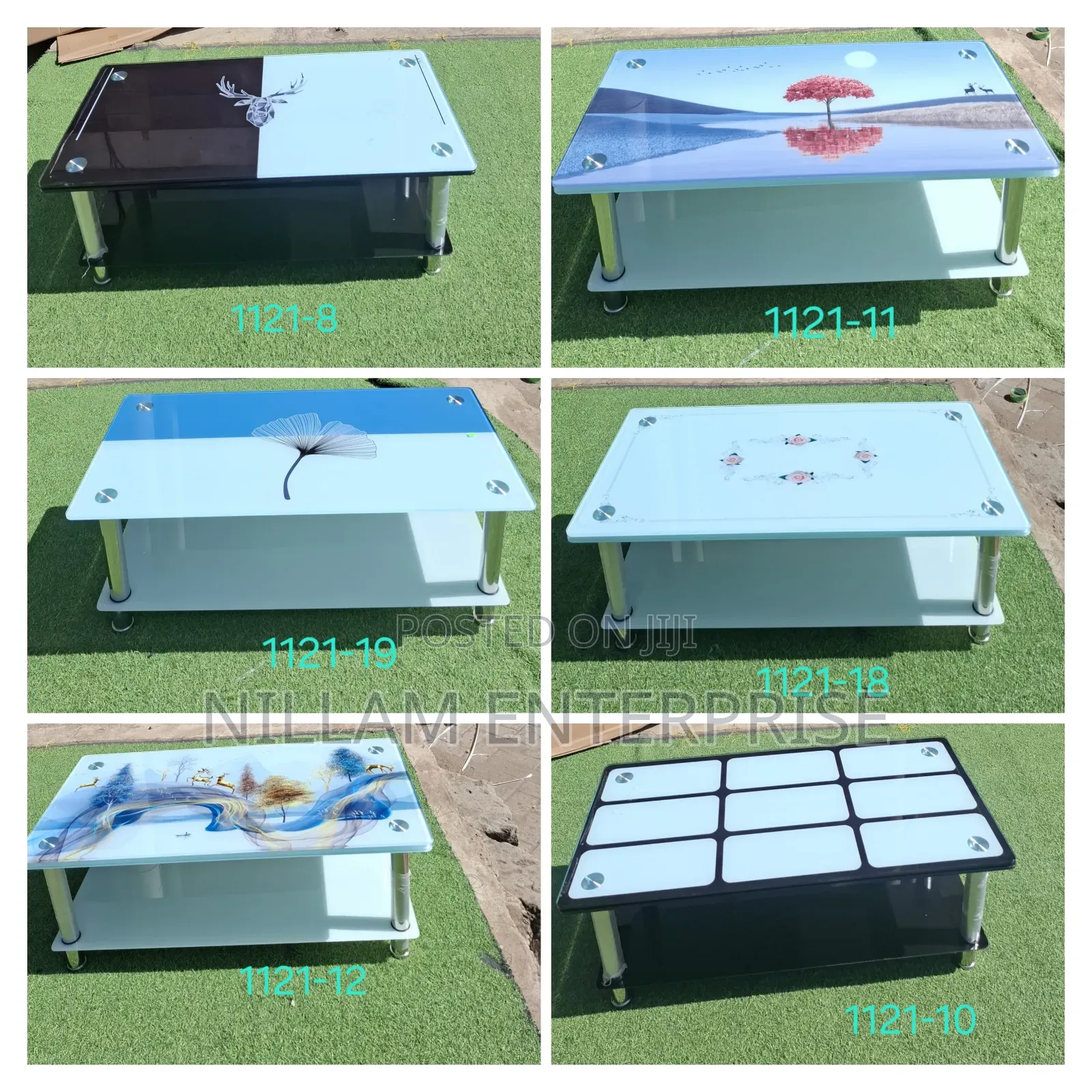 2layer Glass Coffee Tables