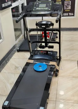 Treadmill Neoprine Dumbells 1kg Each, Massage Belt and Waist Trainer