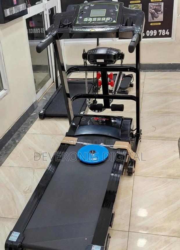 Treadmill Neoprine Dumbells 1kg Each, Massage Belt and Waist Trainer