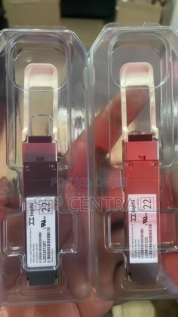 Inphi QSFP 100g, 80km, 194,8 THZ Transceiver Module Pair - thumbnail 2