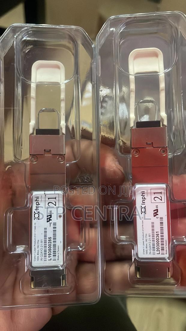 Inphi QSFP 100g, 80km, 194,8 THZ Transceiver Module Pair - main view