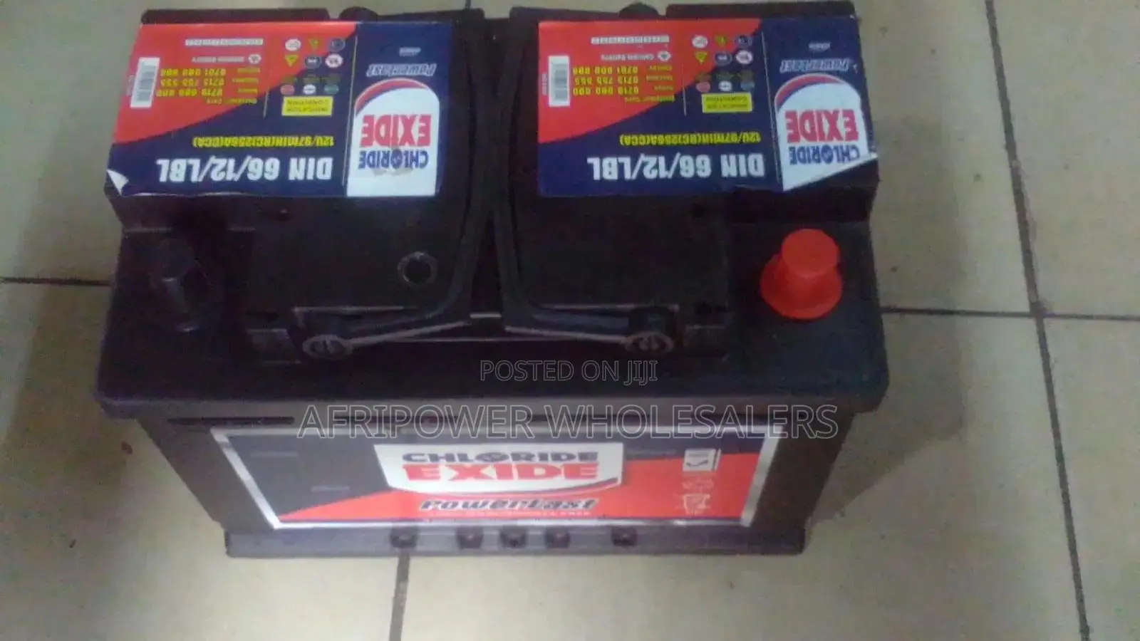 Chloride Exide Din 66 Car Battery Mf